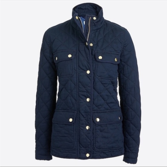 J. Crew Jackets & Blazers - JCrew navy black field jacket small
